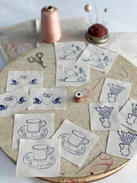 Assorted Single Embroidery Templates