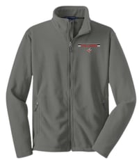 Ben Franklin Falcons Mens Fleece Jacket Grey