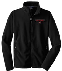 Ben Franklin Falcons Mens Fleece Jacket Black