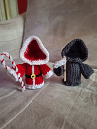 Image 1 of Mini Holiday Spirits: Grim Reaper of Halloween, Christmas, and Valentines