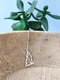 Image of Origami Style Wolf Necklace