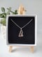 Image of Origami Style Wolf Necklace