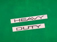 Image 1 of 2013-2018 2500 Heavy Duty Door Vinyl Badge Overlays Solid /Camouflage Colors