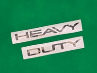 Image 2 of 2013-2018 2500 Heavy Duty Door Vinyl Badge Overlays Solid /Camouflage Colors