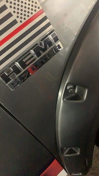 Image 4 of 2013-2018 HEMI 5.7 Vinyl Badge Overlays Solid /Camouflage Colors
