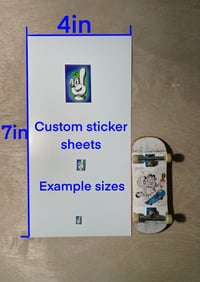 Image 1 of Custom sticker sheet 