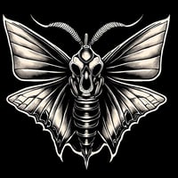 Image 3 of death moth jumper/hoodie