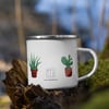 Tiny Plants Enamel Adventure Mug