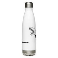 Image 4 of Cosmic Tyrannosaurus Stainless steel water bottle