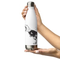 Image 2 of Cosmic Tyrannosaurus Stainless steel water bottle