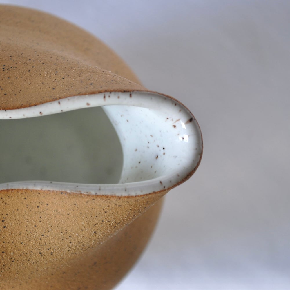 White and Stone Pitcher