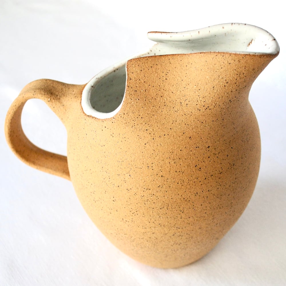 White and Stone Pitcher