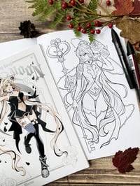 Image 2 of Sailor Moon coloring book 