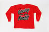 KIDS, Rabbitman's 'SATURDAY', Long Sleeve tee/Red