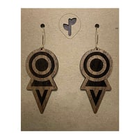 Image 1 of coyolxauhqui II / wood / walnut