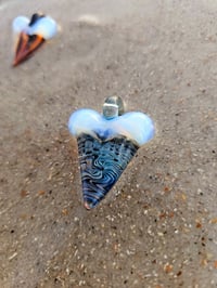 Image 3 of Wig-wag implosion shark tooth pendant.