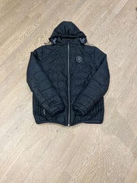 Image 2 of BLACK CLASSIC EMBLEM PUFFER