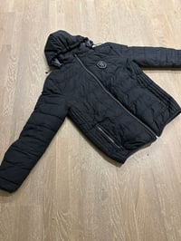 Image 5 of BLACK CLASSIC EMBLEM PUFFER