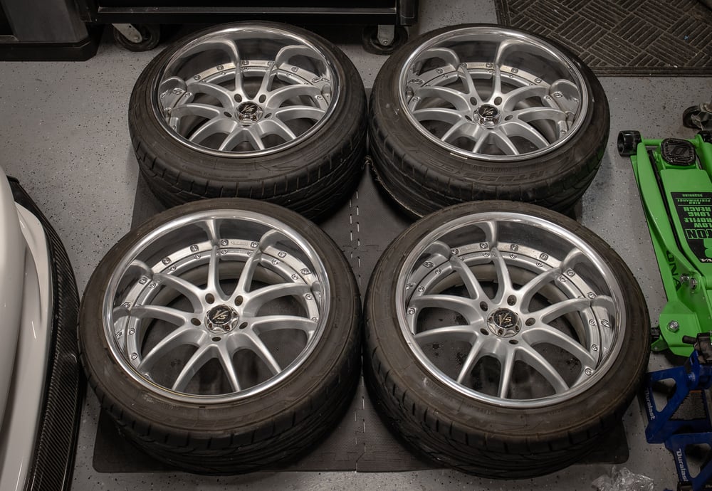 Image of  18” Work VS-SS 5x114.3 18x10” +12 18x11” +12 JDM Wheels Japan Forged 3 pc.