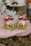 Basket of Hearts Mushroom - Miniature Clay