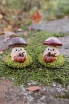 Pumpkin Mushroom - Miniature Clay