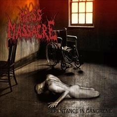 Image of MASS MASSACRE - Repentance In Gangrene CD/DEHYDRATED GOAT Lat Genocide against the brain cells CD