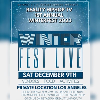 Image of WINTERFEST TICKETS 