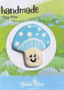 Image 4 of Mushroom Handmade Clay Pins