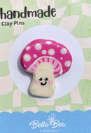 Image 5 of Mushroom Handmade Clay Pins