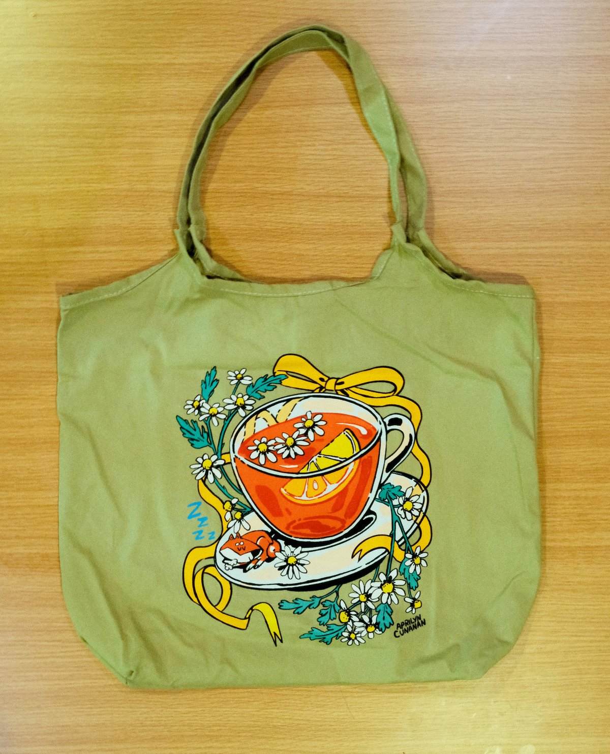 Image of Chamomile Tea Prodo Tote Bag