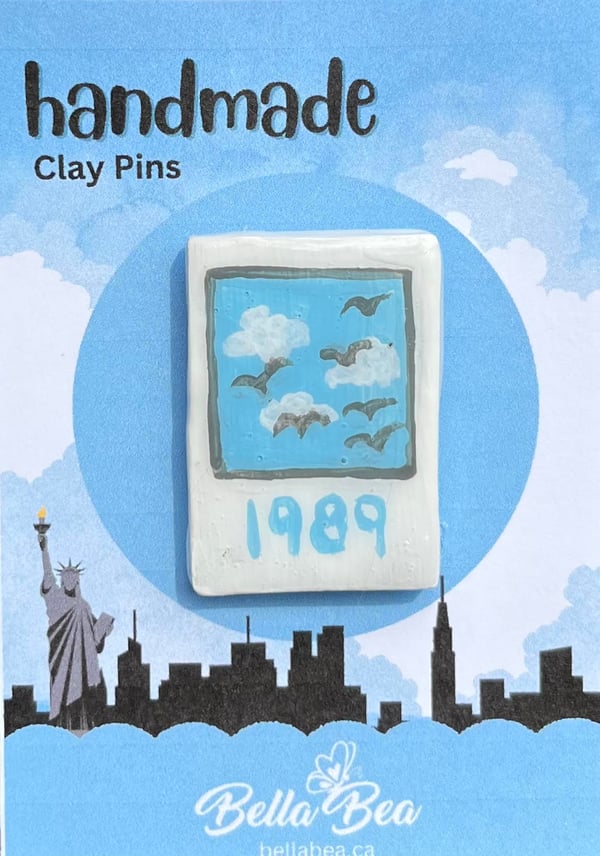 Image of Taylor Swift Handmade CLAY Pins