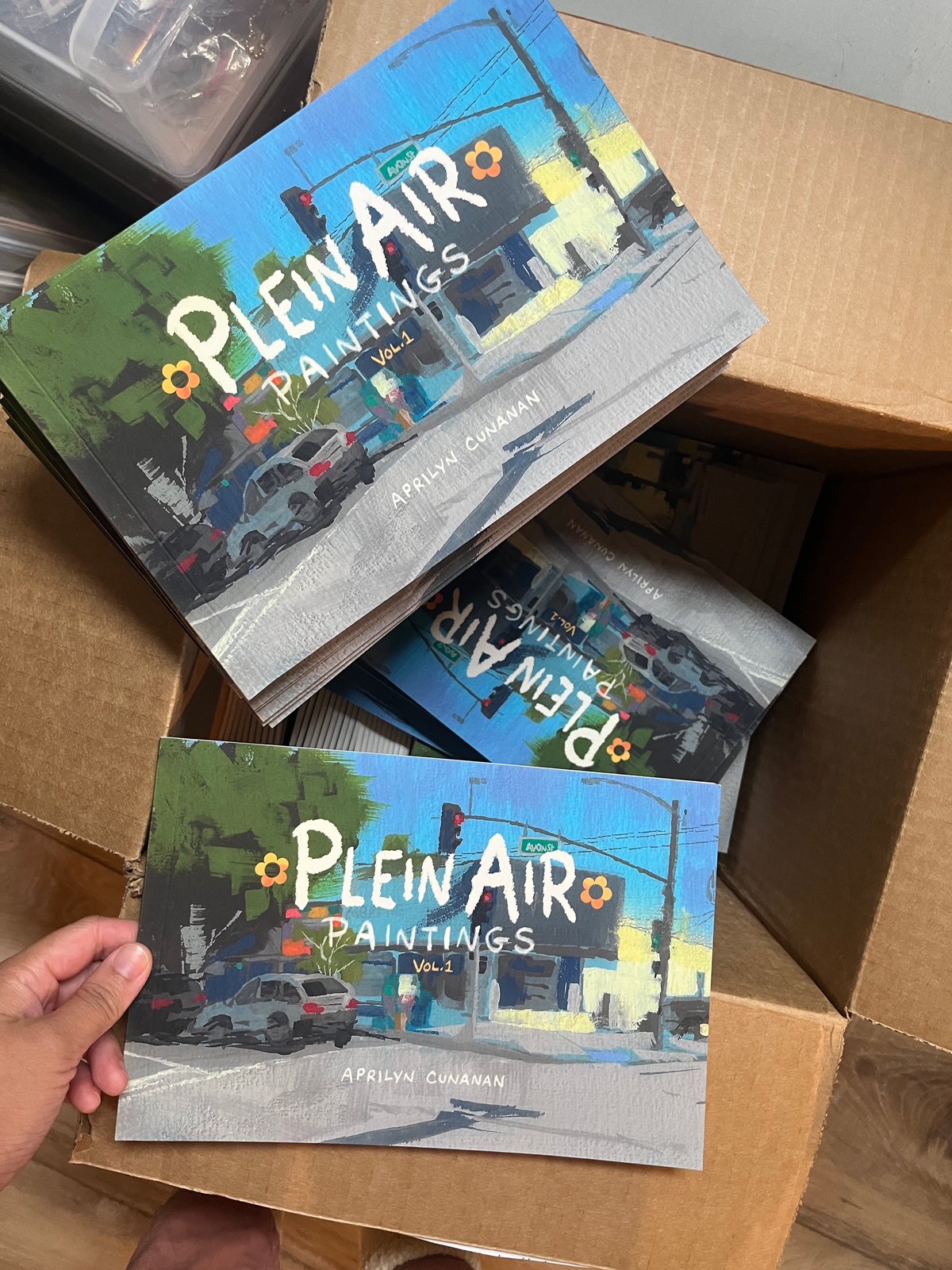 Image of Plein-Air Paintings Vol. 1 - Zine by Aprilyn Cunanan