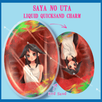 Image 4 of *LIMITED* Saya Liquid Quicksand Keychain
