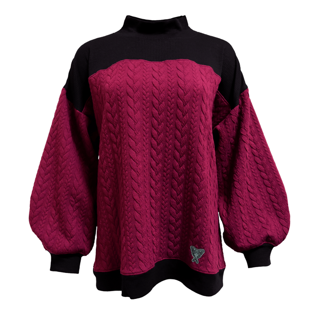 Cocoon Sweater - Purple Potion x Moonless Night
