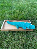 Image 3 of Gator Crochet Plushie