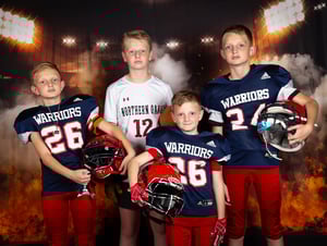 Image of Football Mini-Session Portraits