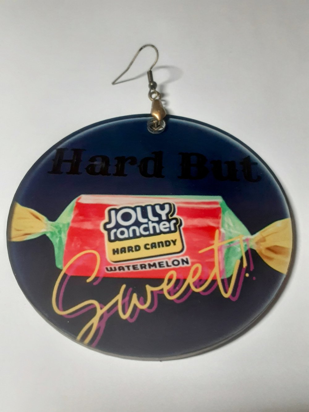 Image of Hard But Sweet Jolly Rancher inspired Statement Earrings