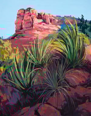 Sedona by Danika Ostrowski - Fine Art Print