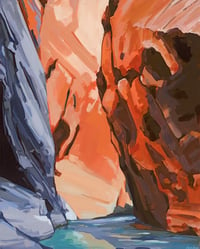 Image 1 of Zion Narrows I by Danika Ostrowski - Limited Edition Fine Art Print