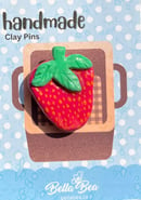 Image 3 of Berries Handmade Clay Pins