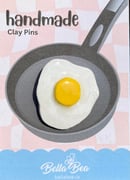 Image 2 of Breakfast Foods Handmade Clay Pins