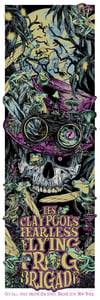 Image of LES CLAYPOOL'S FEARLESS FLYING FROG BRIGADE - glow in the dark gigposter