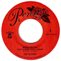 Image of THE ALTONS - When You Go 7"