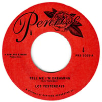 LOS YESTERDAYS - Tell Me I'm Dreaming 7"