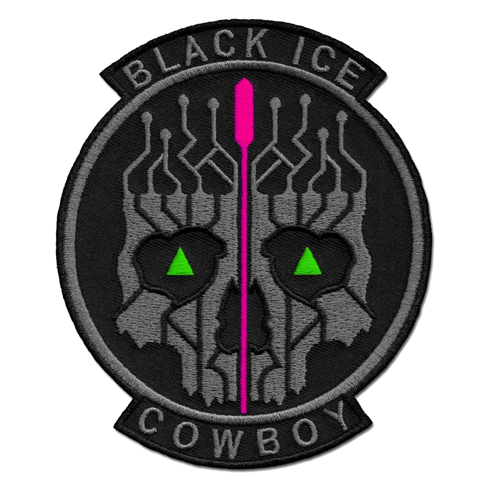 Image of Black Ice Cowboy Patch