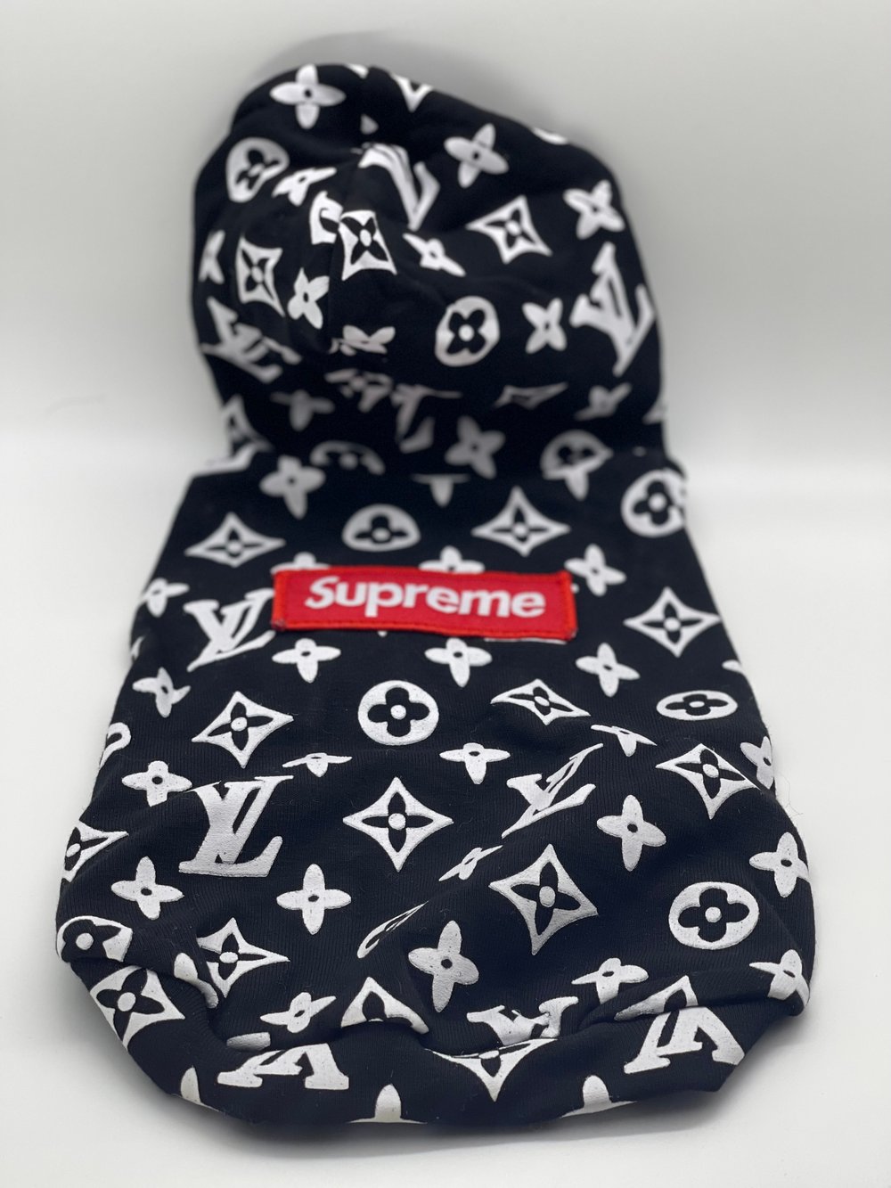 Designer Style LV Supreme Dog Hoodie