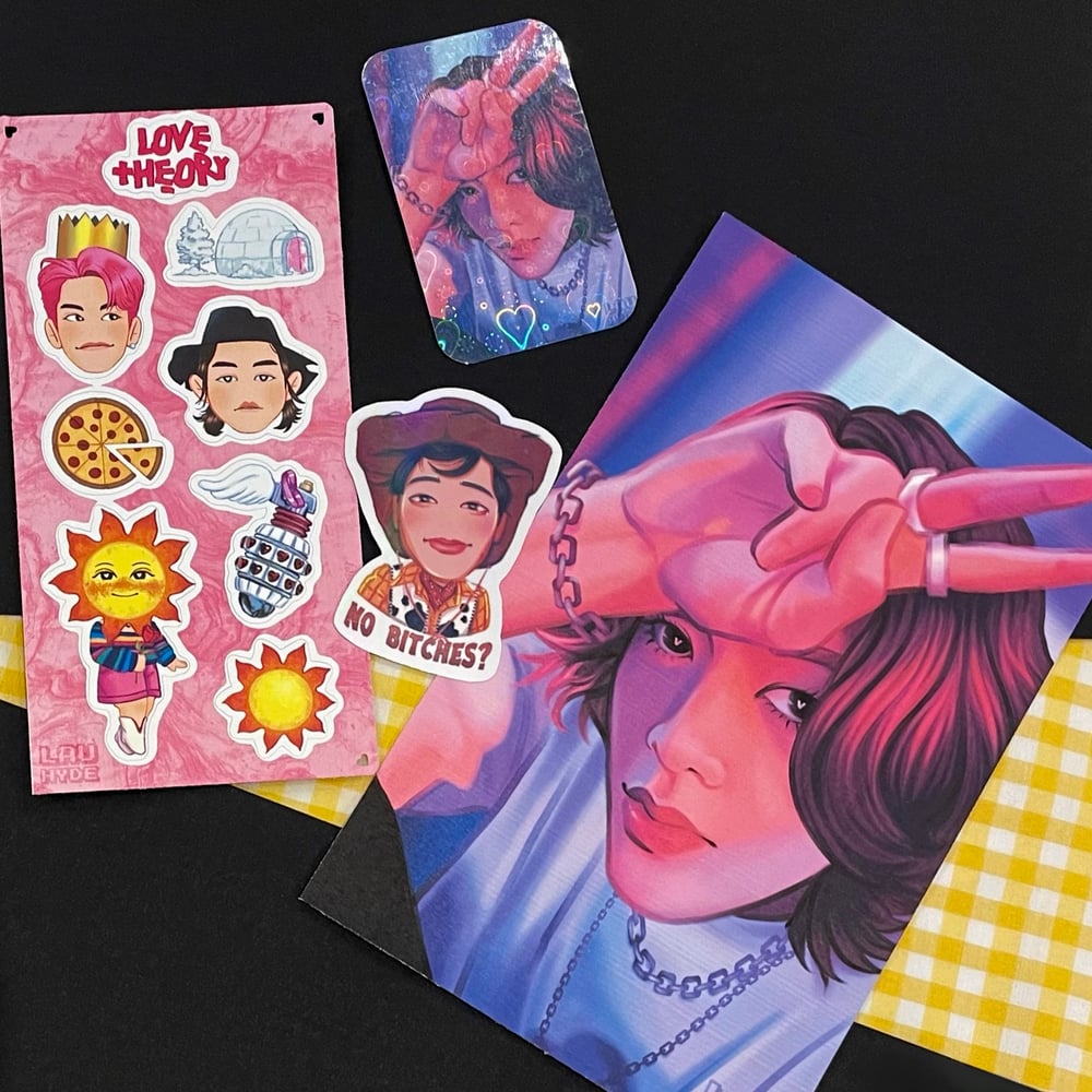 Image of “LOVE THEORY” STICKER SHEET