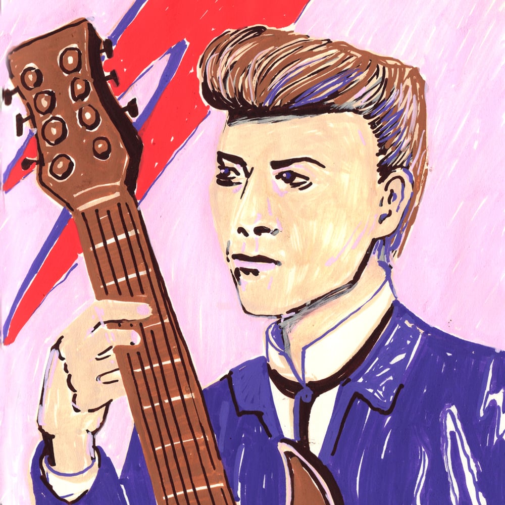 Image of David Bowie Portrait