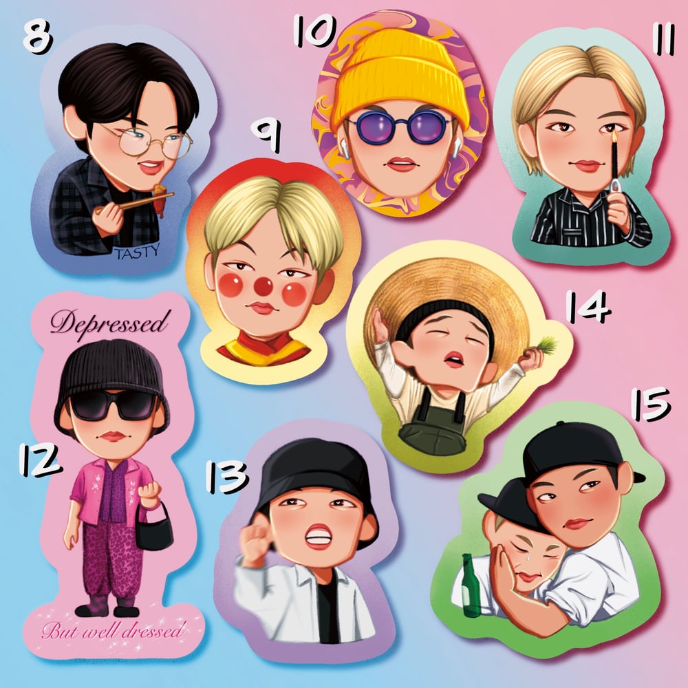 Image of 💎SVT STICKERS💎