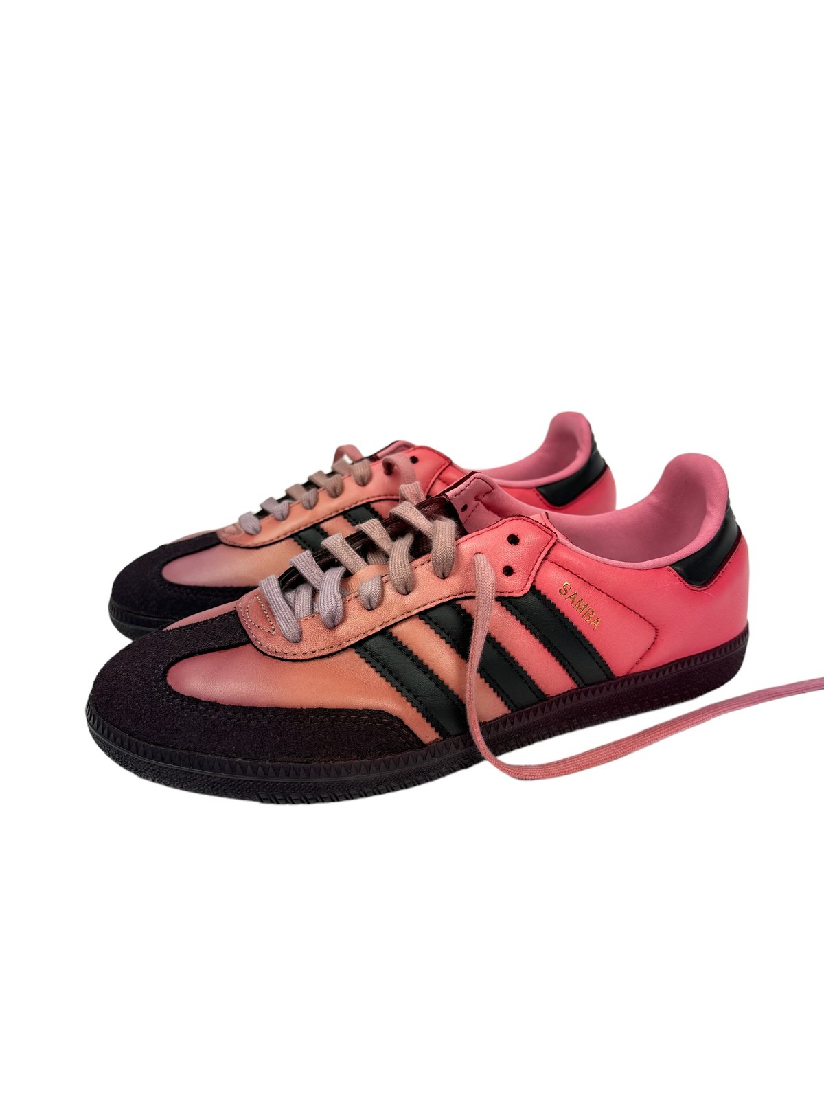 Image of Adidas Samba Dark Red Sunset